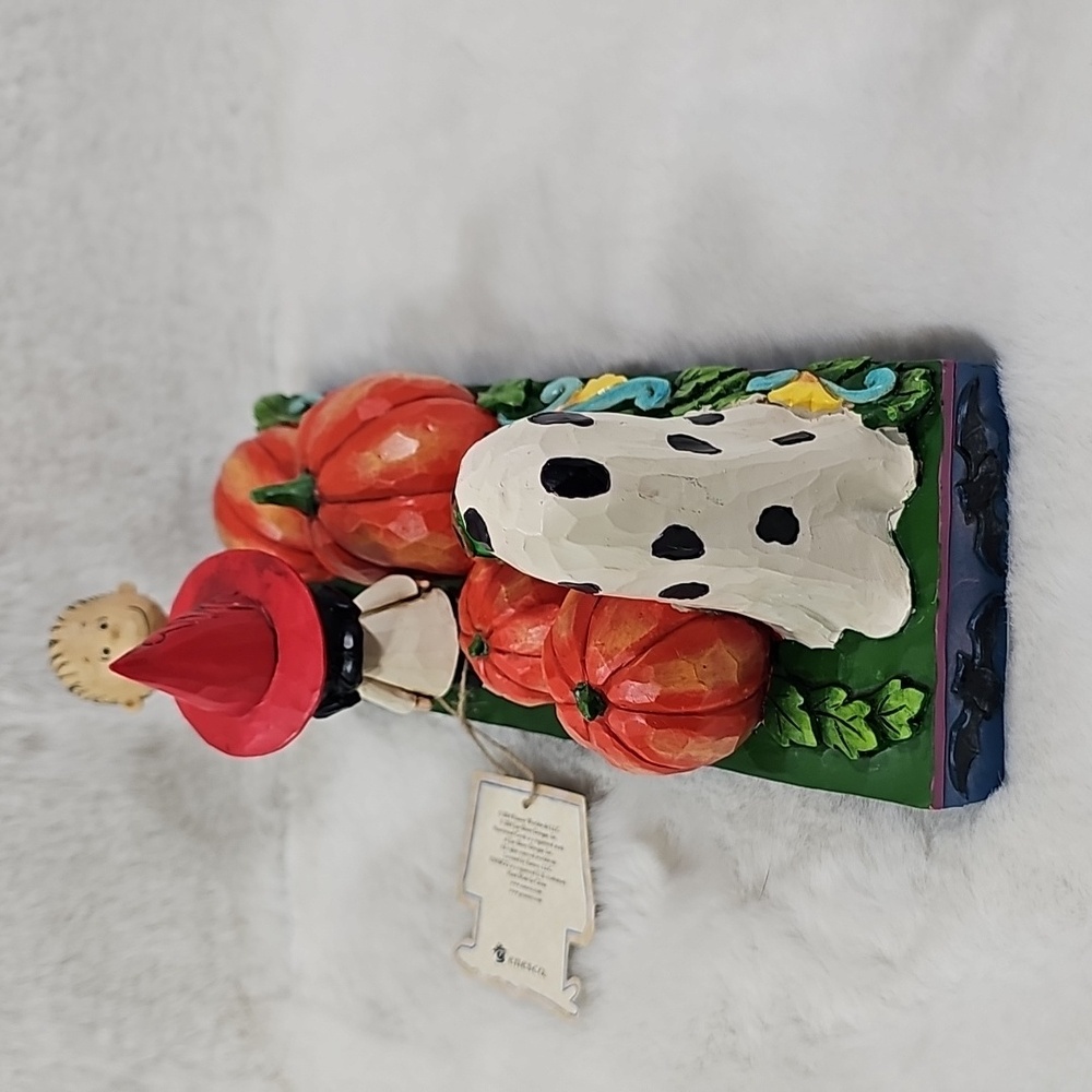 Jim Shore Peanuts Each Year the Great Pumpkin Rises Halloween Figurine 4057674 - Picture 7 of 11